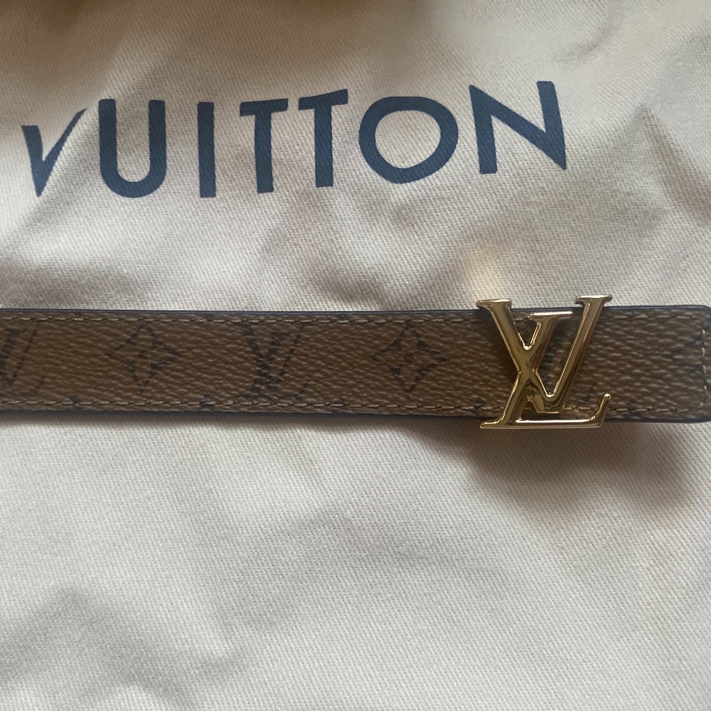 NEW Authentic LV Belt reversible
